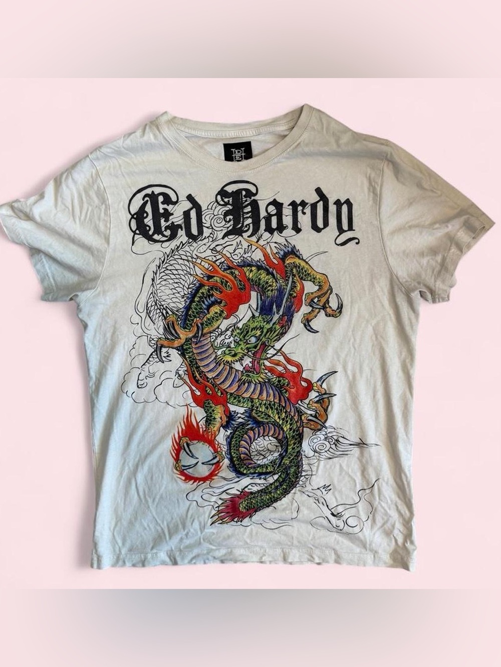 Ed Hardy Dragon Graphic Tee | Women’s Medium - Picture 2 of 7